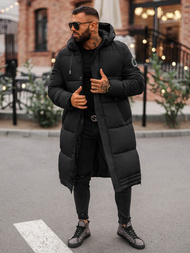 Herren Winterjacke Schwarz OZONEE JS/19M1290/392