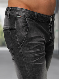 Herren Jeanshose Schwarz OZONEE NB/MP0091N