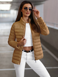 Damen Jacke Dunkelbeige OZONEE JS/16M9109/84Z