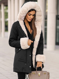 Damen Jacke Schwarz OZONEE JS/M763/392Z