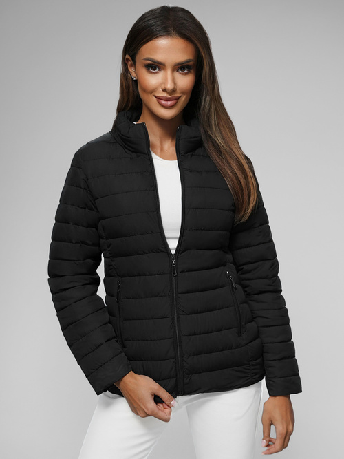 Damen Jacke Schwarz OZONEE JS/16M9109/392