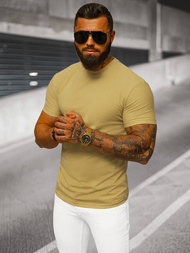 Herren T-shirt Beige OZONEE NB/MT3001