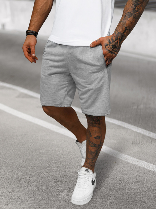 Herren Sportshorts Grau OZONEE JS/8K100/2Z