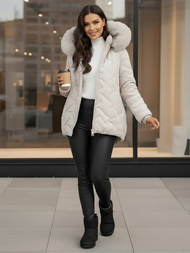 Damen Jacke Hellgrau OZONEE JS/16M9296/280Z