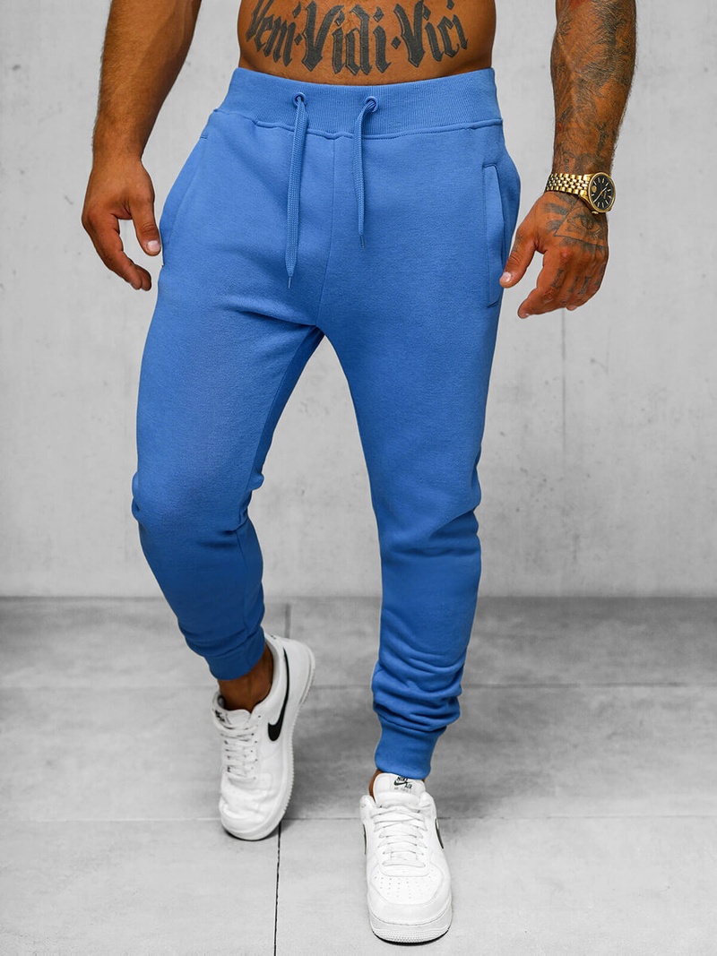 Herren Sporthose Blau OZONEE JS/XW01Z