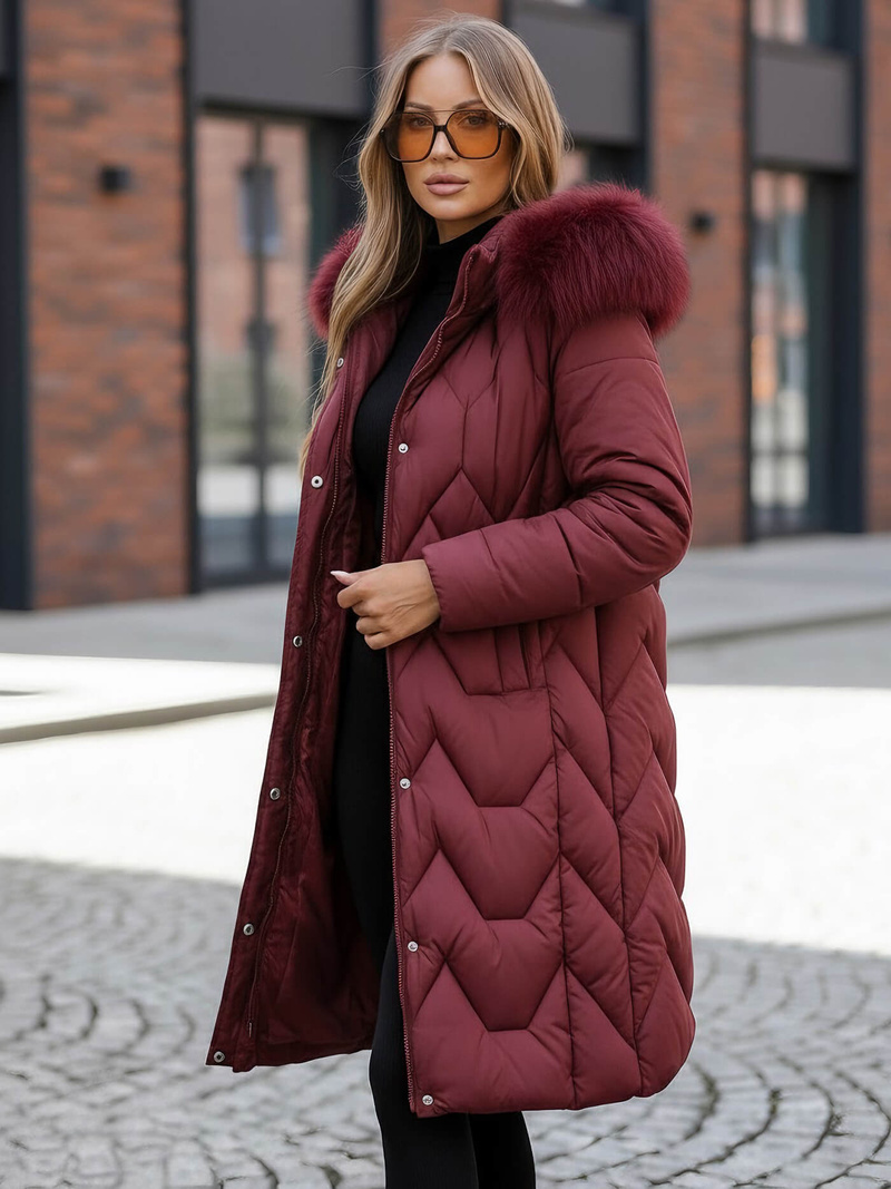 Damen Jacke Weinrot OZONEE JS/5M3229/1