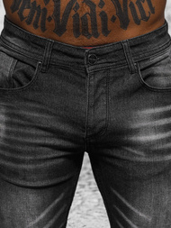 Herren Jeanshose Schwarz OZONEE NB/MP0199N