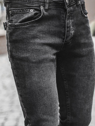 Herren Jeans Schwarz OZONEE O/4371/2