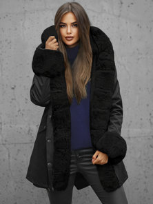 Damen Jacke Schwarz OZONEE JS/16M9062/392