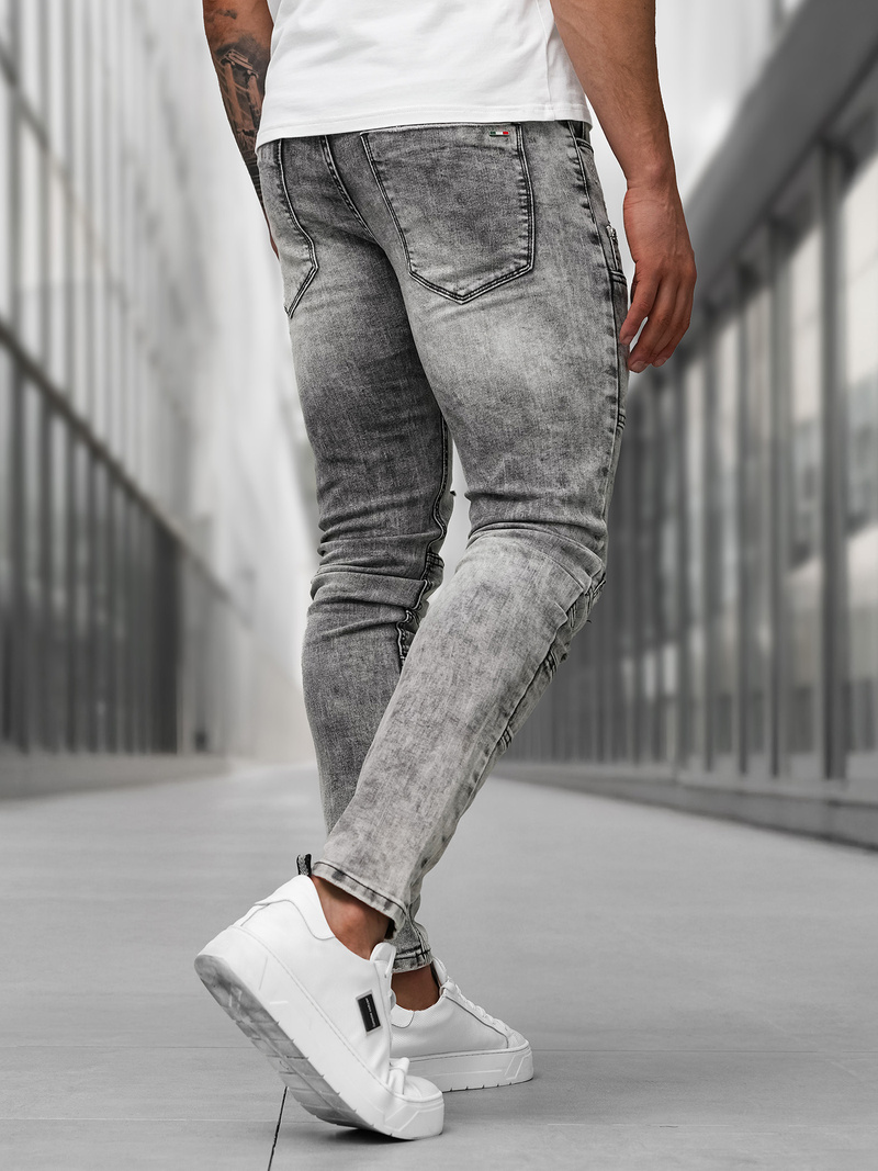 Herren Jeanshose Anthrazit OZONEE NB/MP0163NZ