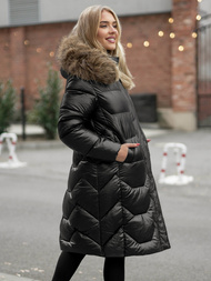 Damen Jacke Schwarz OZONEE O/5M3229/392Z