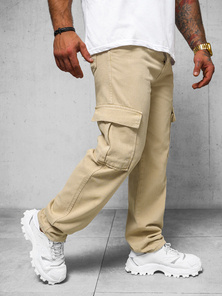 Herren Hose Beige OZONEE DO/4001