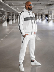 Herren Sportanzug Weiß OZONEE JS/8C8115/1Z