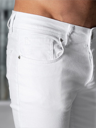 Herren Jeanshose Weiß OZONEE E/5348/01Z