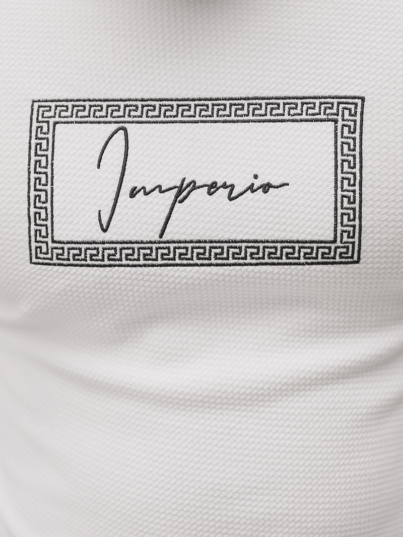 Herren Sweatshirt Weiß OZONEE O/D7192