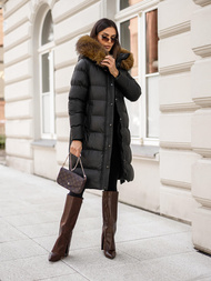 Damen Jacke Schwarz OZONEE JS/5M3298/392