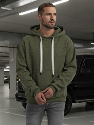 Herren Kapuzenpullover Khaki OZONEE O/G3065