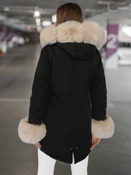 Damen Jacke Schwarz-Weiß OZONEE JS/16M9062/392B