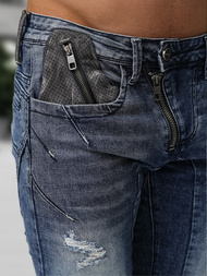 Herren Jeanshose Blau OZONEE NB/MP0045BZ