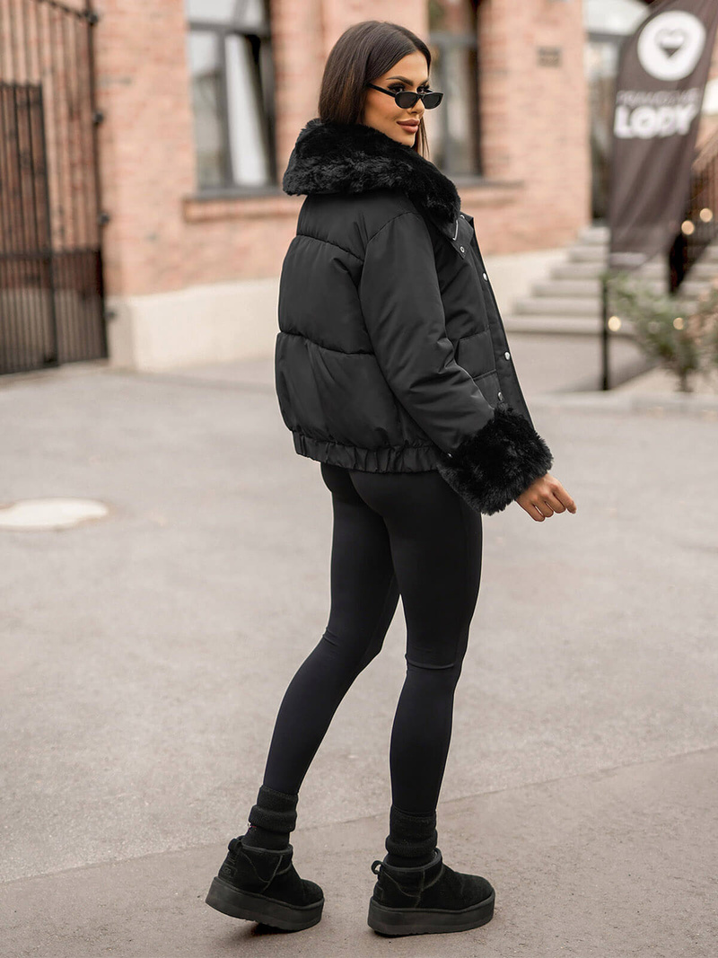 Damen Jacke Schwarz OZONEE O/H833