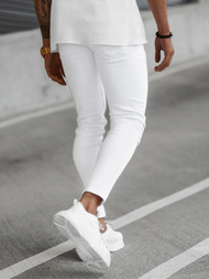 Herren Jeanshose Weiß OZONEE E/5348/01Z