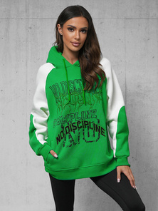 Kapuzenpullover Grün OZONEE O/SWE23037Z