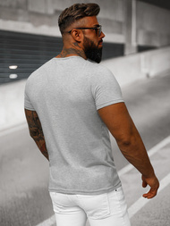 Herren T-shirt Grau OZONEE JS/712007Z