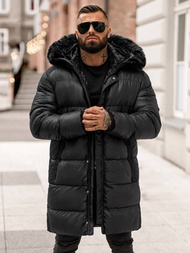 Herren Winterjacke Schwarz OZONEE O/M800Z