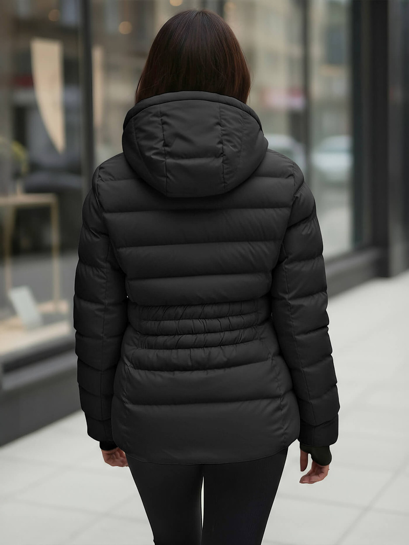 Damen Jacke Schwarz OZONEE JS/M769/392