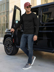 Herren Jeanshose Dunkelblau OZONEE O/JK2895AZ