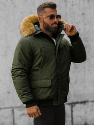 Herren Winterjacke Khaki OZONEE JS/M2019/136