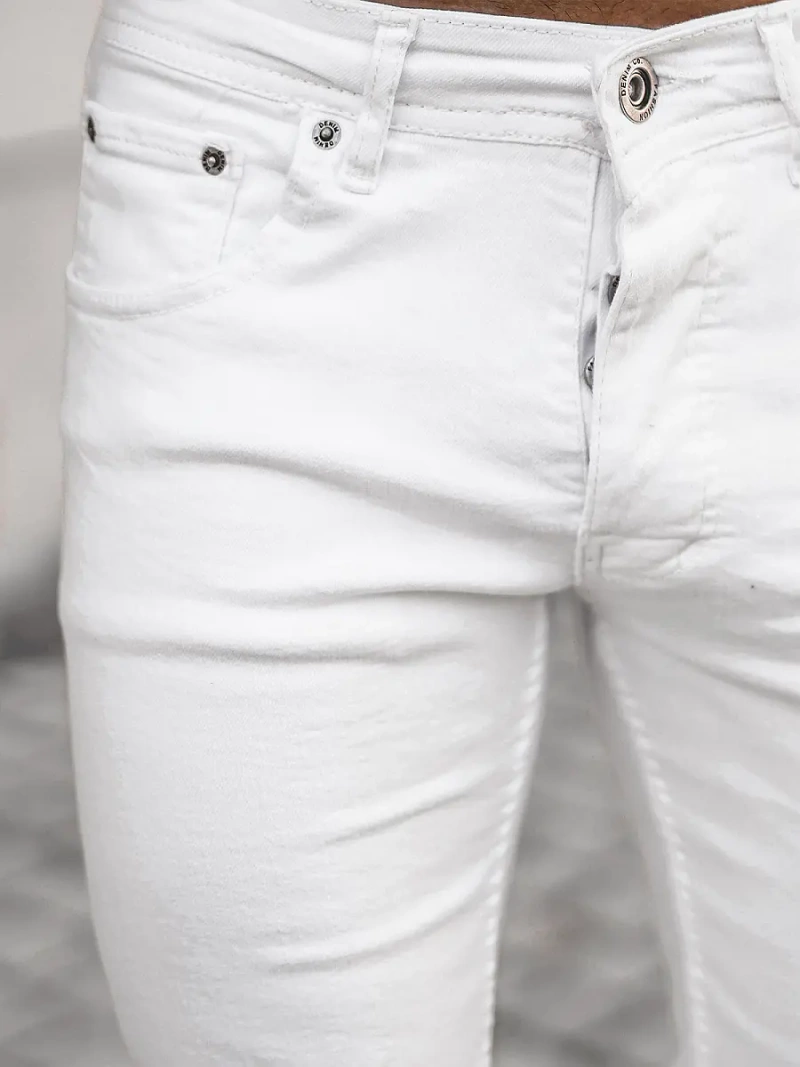 Herren Jeanshose Weiß OZONEE E/5391/01Z