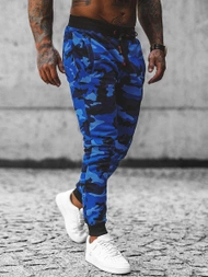 Herren Sporthose Blau OZONEE JS/KZ15Z