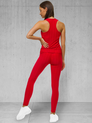 Zweiteiliges Trainingsanzug-Set Rot OZONEE JS/YW88037/5