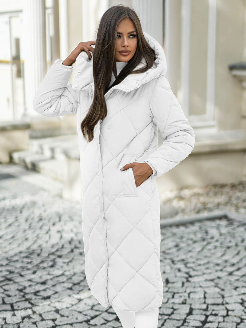 Damen Jacke Weiß OZONEE JS/5M3173/281Z