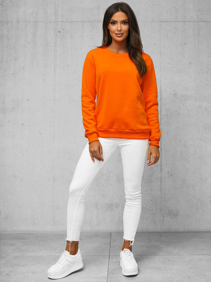Damen Sweatshirt Orange OZONEE JS/W01Z