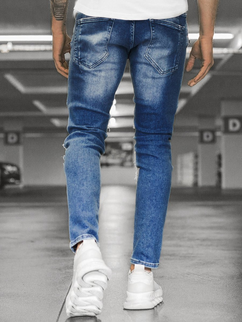 Herren Jeanshose Blau OZONEE O/B5585