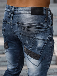 Herren Jeanshose Blau OZONEE NB/MP0045B