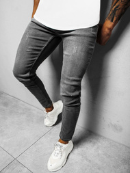 Herren Jeanshose Grau OZONEE E/1234SP