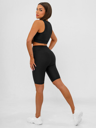 Damen Kurze Leggings Schwarz JS/17K597/3