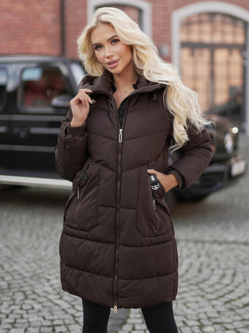 Damen Jacke Schokolade OZONEE JS/16M9302/158Z