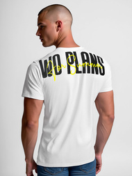 Herren T-shirt Weiß OZONEE O/T1277/1Z