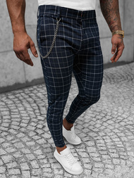 Herren Chino Hose Dunkelblau OZONEE DJ/550171