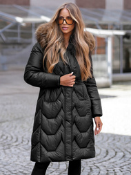 Damen Jacke Schwarz OZONEE O/5M3229/392