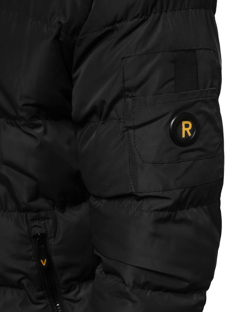 Herren Winterjacke Schwarz OZONEE N/6900/1