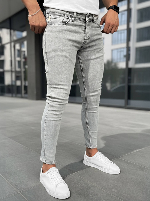 Herren Jeanshose Grau OZONEE DO/2822/3