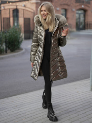 Damen Jacke Goldene OZONEE JS/16M9100/403Z