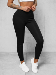 Damen Leggings Schwarz OZONEE JS/1001Z