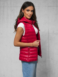 Damen Weste Rot OZONEE JS/16M9138/270