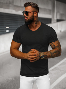 Herren T-shirt Schwarz OZONEE JS/712007Z